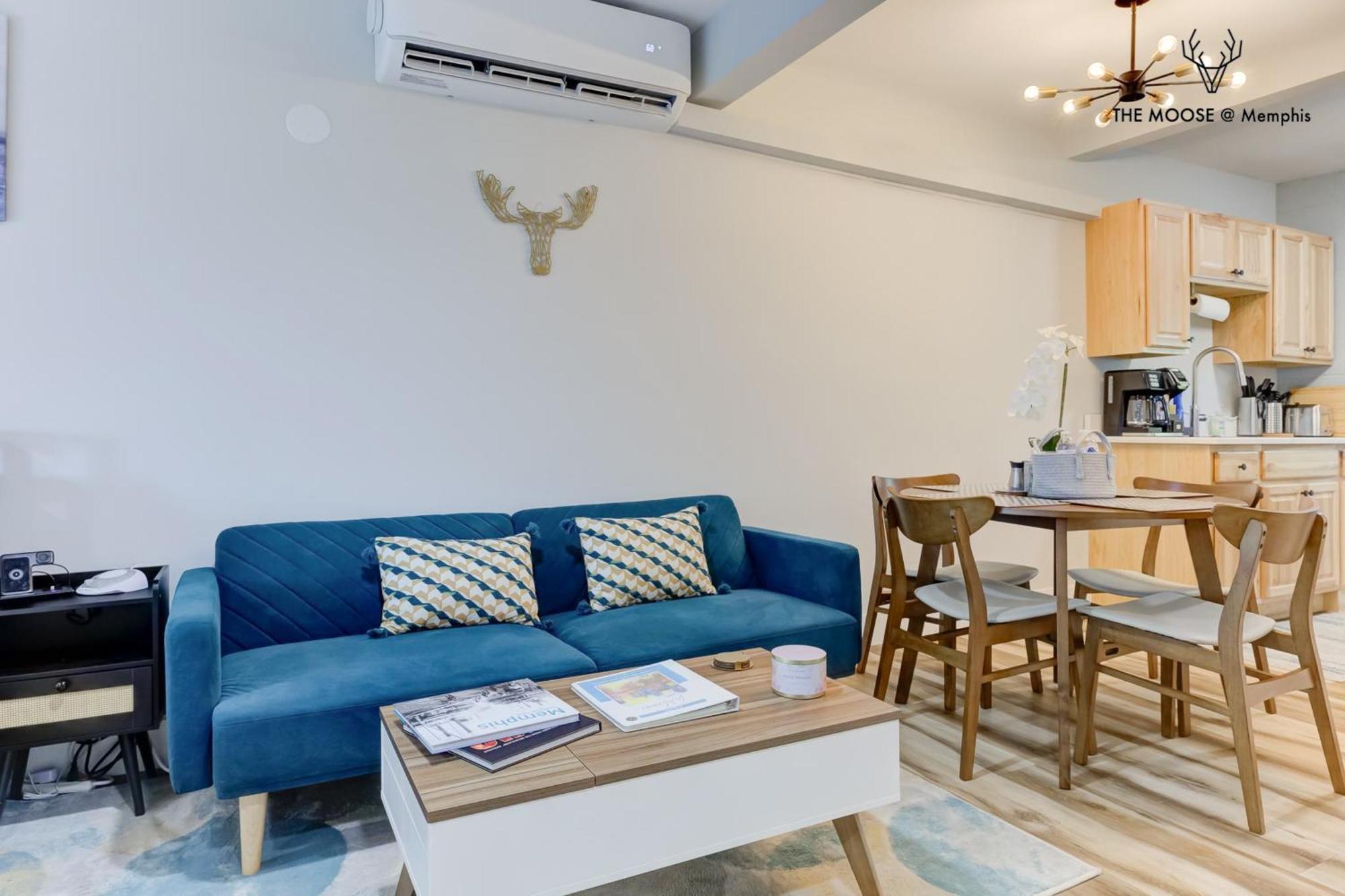 شقة The Moose #11 - Luxe Modern Loft With King Bed, Free Parking & Wi-Fi ممفيس المظهر الخارجي الصورة